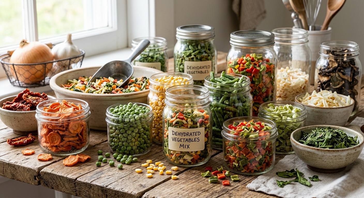 Dehydrated Vegetables